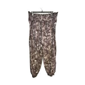 Athleta Jogger Size 22 Savannah Floral Gray NWOT